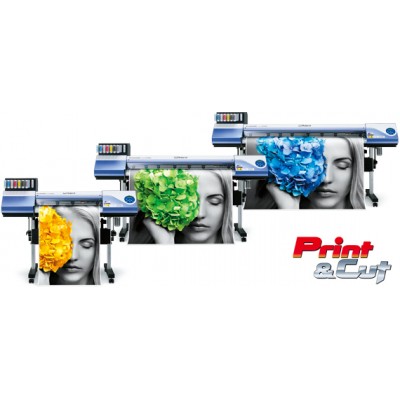 Roland VersaCAMM VS-540i 54-inch Integrated Inkjet Printer/Cutter – Eco-Sol MAX 2 High-Performance System