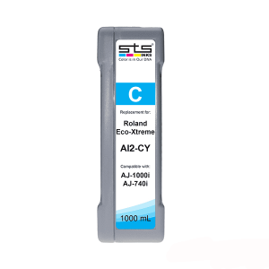 STS Ultra Premium Eco-Solvent Ink 1000ml AI2 Compatible for Roland AdvancedJet